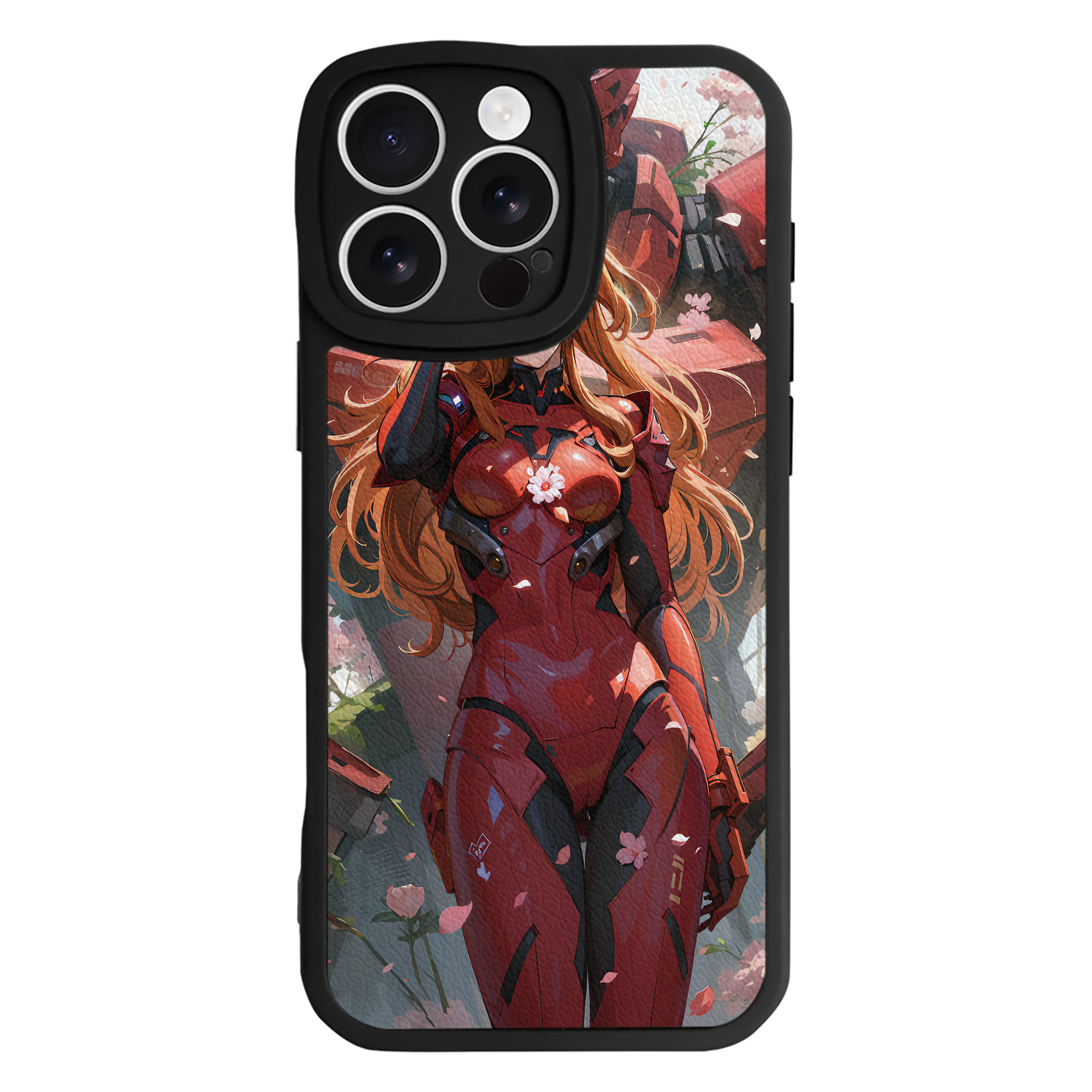（画像用） EVA 新世紀エヴァンゲリオン 【iPhone 16シリーズ対応】シリコンスマホケース（レザー調） 材質：シリコン